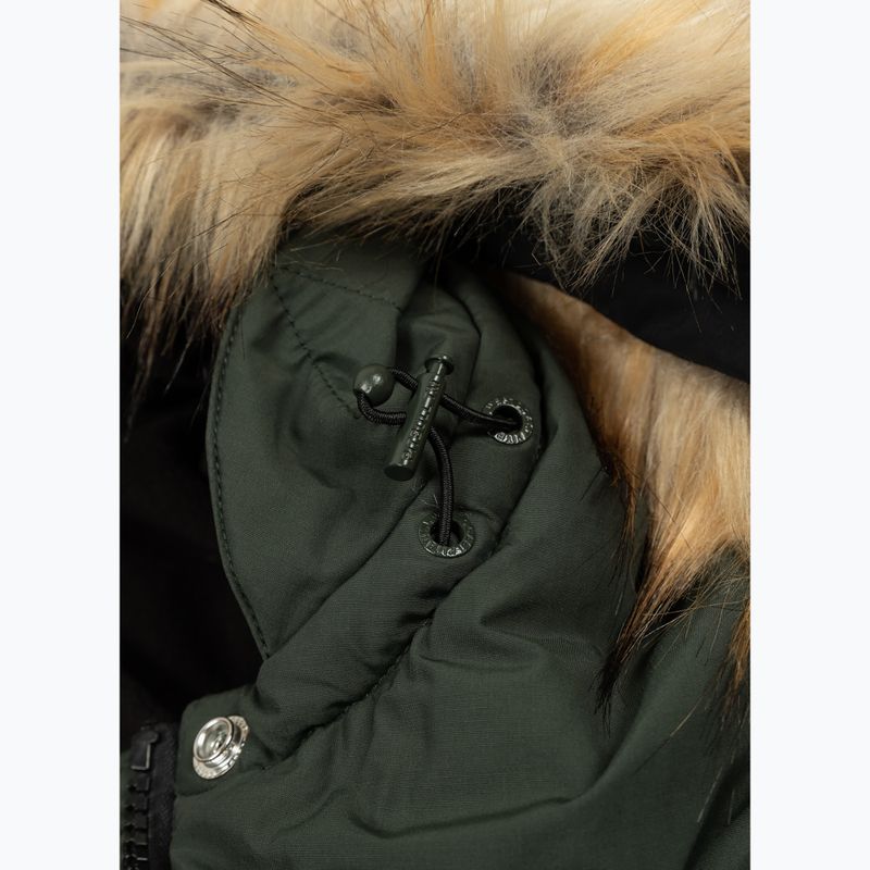 Moteriška žieminė striukė Pitbull Azalea Quilted Hooded olive 4