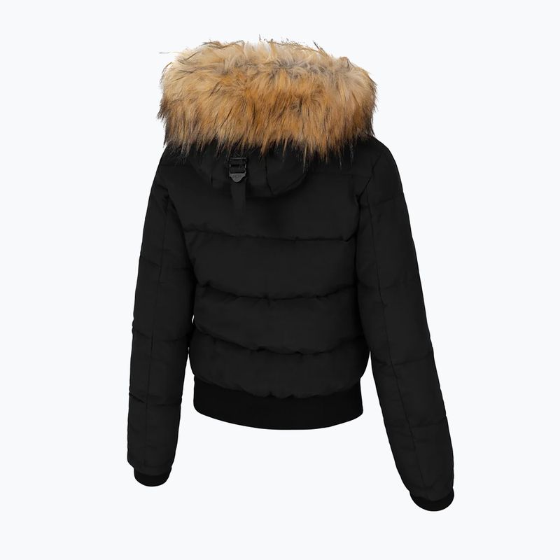 Moteriška žieminė striukė Pitbull Azalea Quilted Hooded black 8