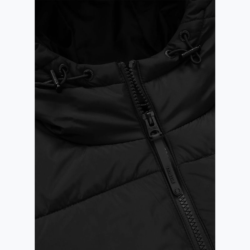 Moteriška žieminė striukė Pitbull Vista Quilted Hooded black 7