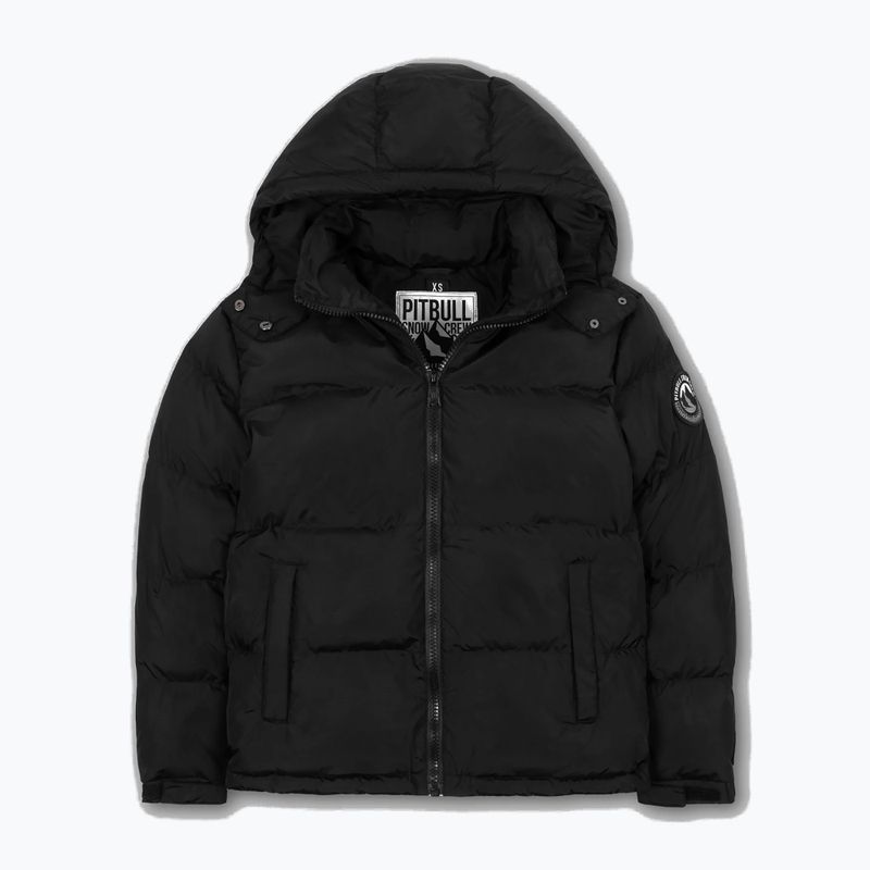 Moteriška žieminė striukė Pitbull Cleo Quilted Hooded black