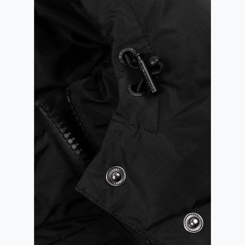 Moteriška žieminė striukė Pitbull Cleo Quilted Hooded black 4
