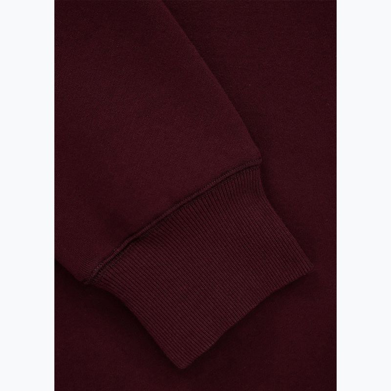 Vyriškas džemperis Pitbull Small Logo Crewneck burgundy 4