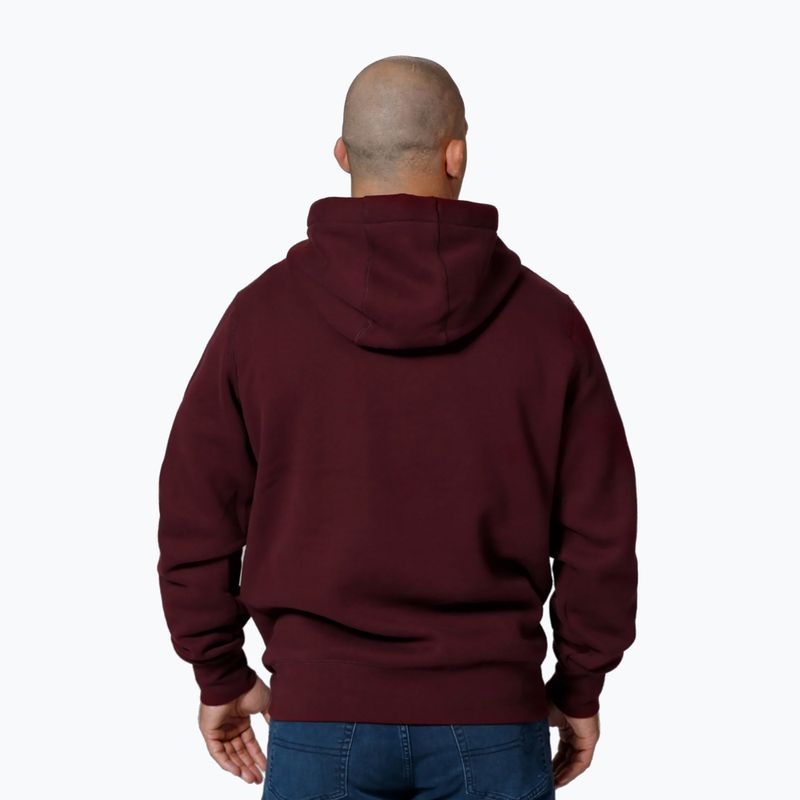 Vyriškas džemperis Pitbull Small Logo Hooded burgundy 3