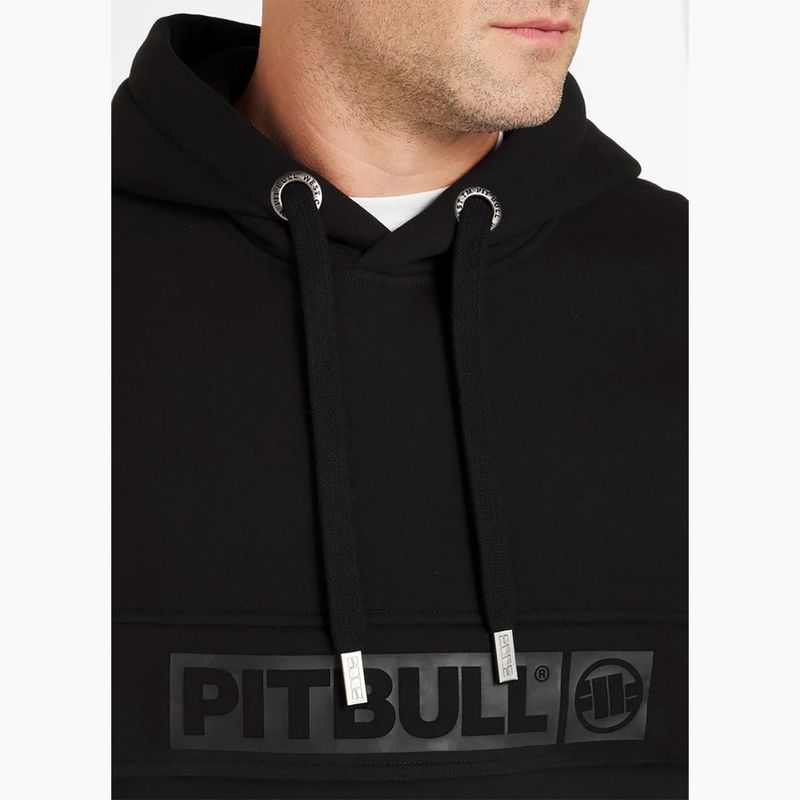 Vyriškas džemperis Pitbull Hilltop 2 Hooded black 4