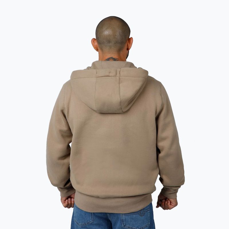 Vyriškas džemperis Pitbull Small Logo Hooded Zip pale sand 3