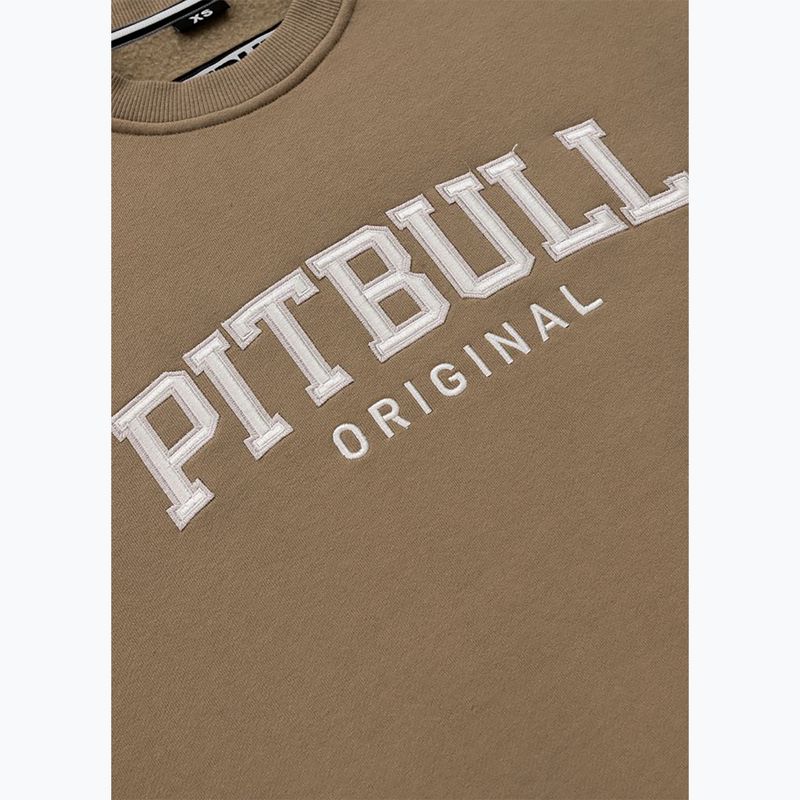 Moteriškas džemperis Pitbull Tyrian Crewneck coyote brown 3