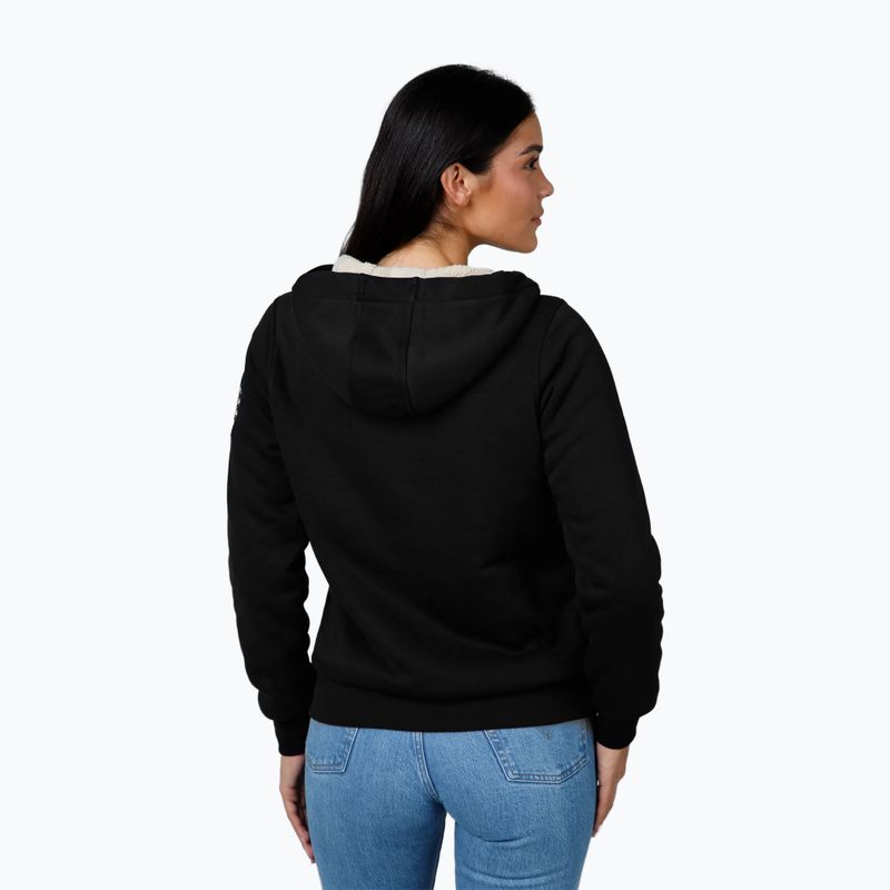 Moteriškas džemperis Pitbull Sherpa Ruffina Hooded Zip black 2