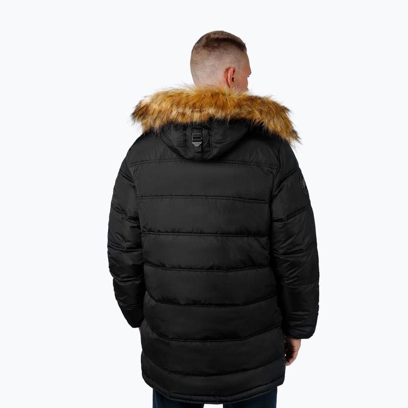Vyriška žieminė striukė Pitbull Kingston 2 Parka black 3