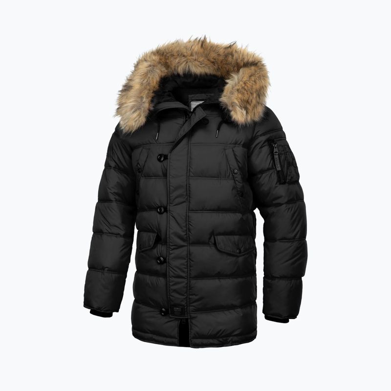 Vyriška žieminė striukė Pitbull Kingston 2 Parka black 5