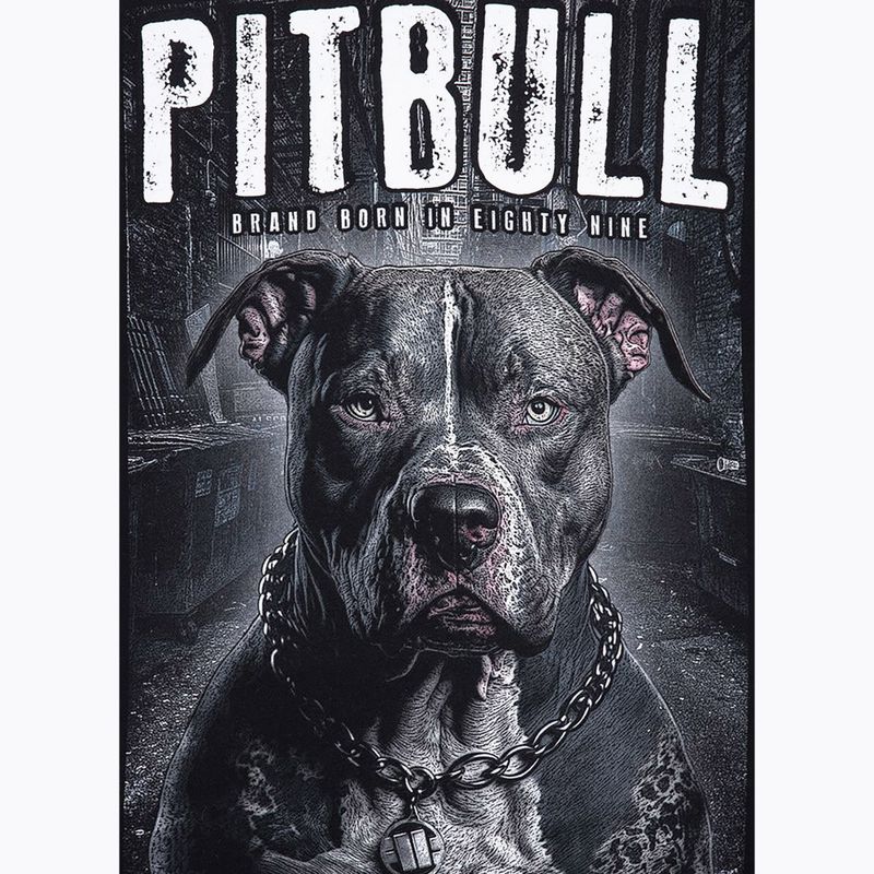 Vyriški Pitbull West Coast Street King džemperiai su gobtuvu, juodi 5