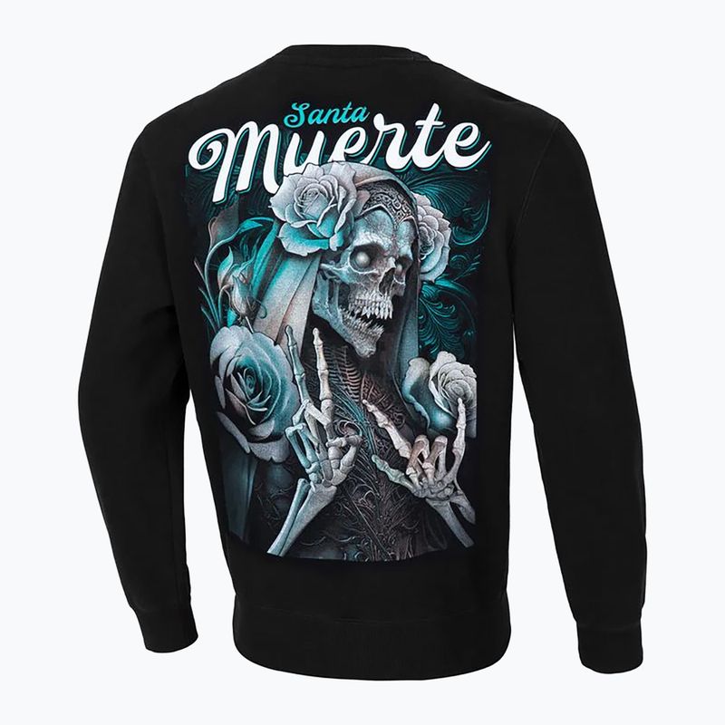 Vyriški Pitbull West Coast Crewneck Santa Muerte džemperiai black 2