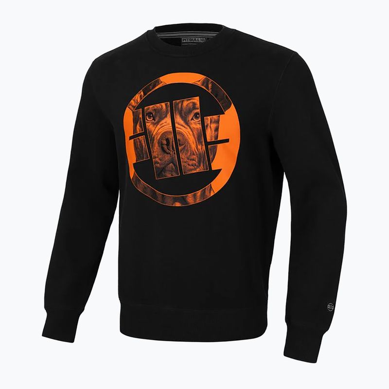 Vyriški Pitbull West Coast Crewneck džemperiai Orange Dog 24 black