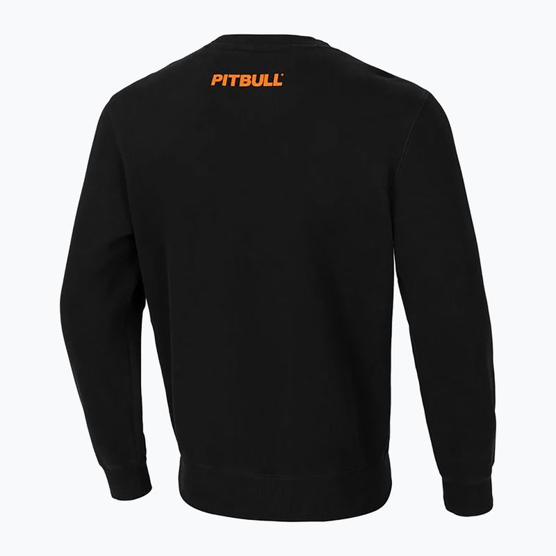 Vyriški Pitbull West Coast Crewneck džemperiai Orange Dog 24 black 2