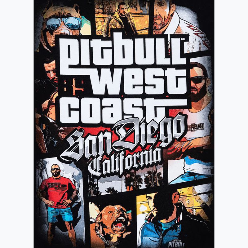 Vyriški Pitbull West Coast džemperiai su gobtuvu Most Wanted black 4