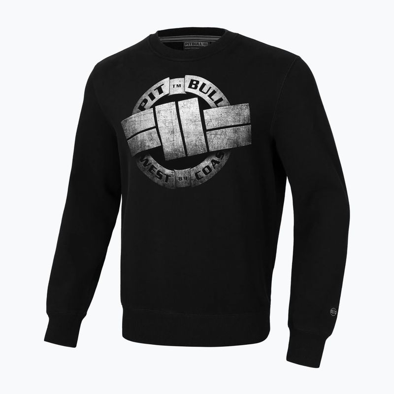 Vyriški Pitbull West Coast Crewneck Steel Logo X džemperiai black