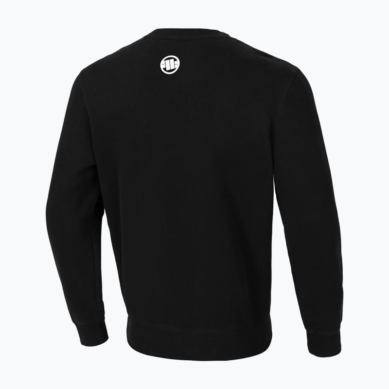 Vyriški Pitbull West Coast Crewneck Steel Logo X džemperiai black 2