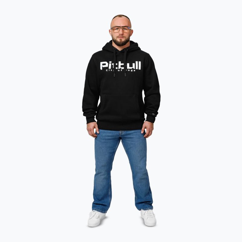 Vyriškas džemperis Pitbull Hooded City Of Dogs black 2