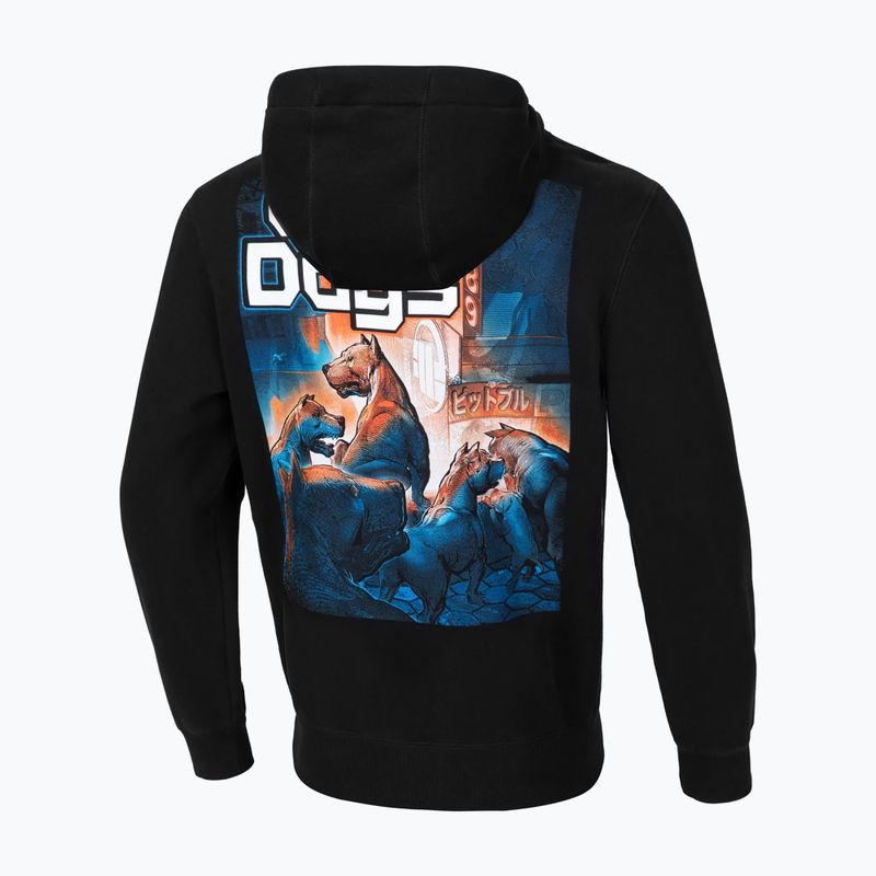 Vyriškas džemperis Pitbull Hooded City Of Dogs black 5