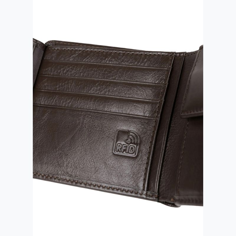 Vyriška piniginė Pitbull Embossed Leather brown 6