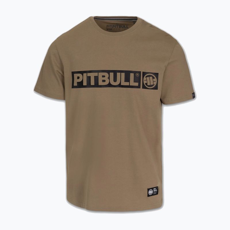 Vyriški marškinėliai Pitbull Hilltop dark sand 3