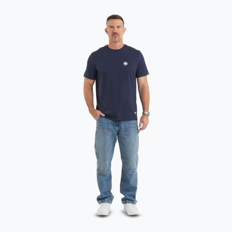 Vyriški marškinėliai Pitbull Small Logo navy 2