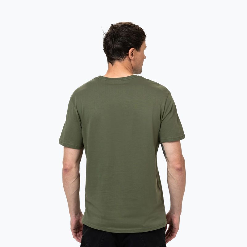 Vyriški marškinėliai Pitbull Small Logo olive 3