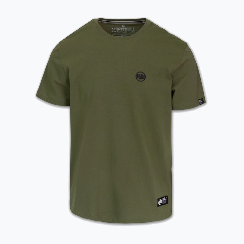 Vyriški marškinėliai Pitbull Small Logo olive 4