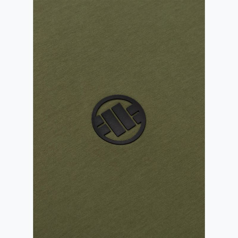 Vyriški marškinėliai Pitbull Small Logo olive 7