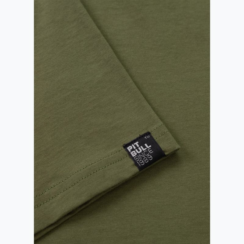 Vyriški marškinėliai Pitbull Small Logo olive 8