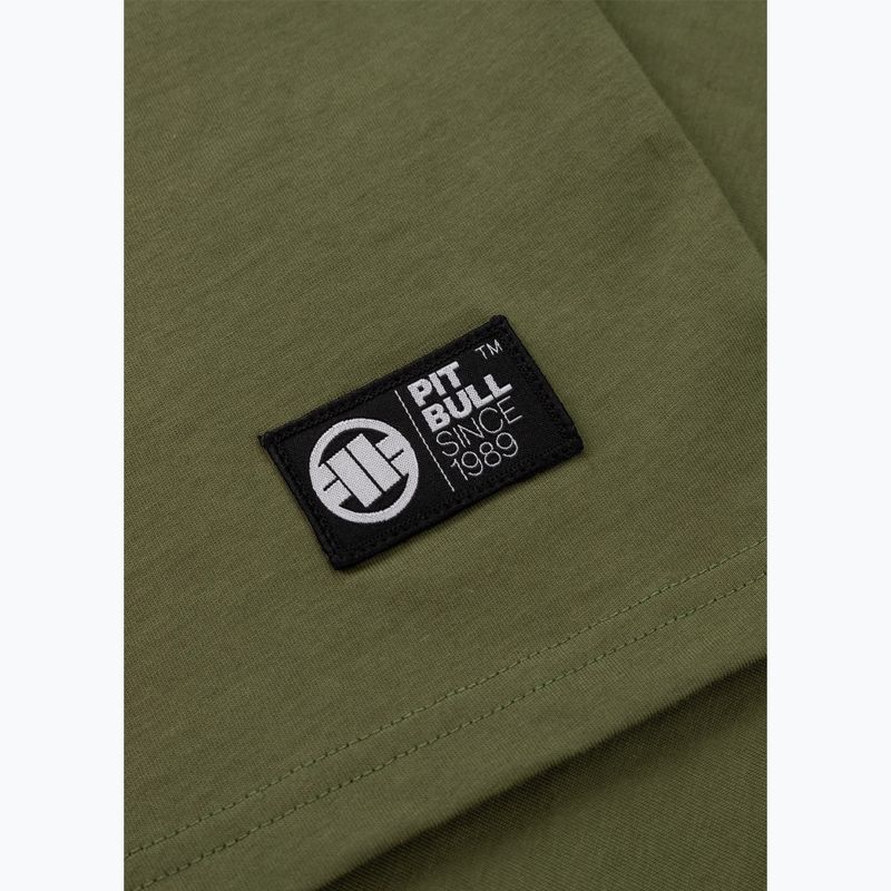 Vyriški marškinėliai Pitbull Small Logo olive 9