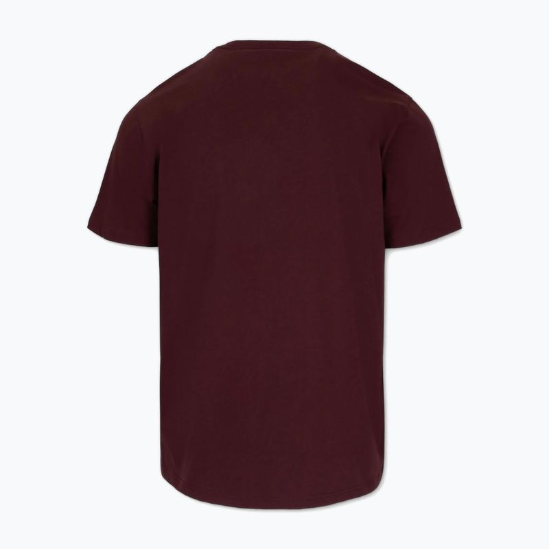 Vyriški marškinėliai Pitbull Small Logo dark burgundy 5