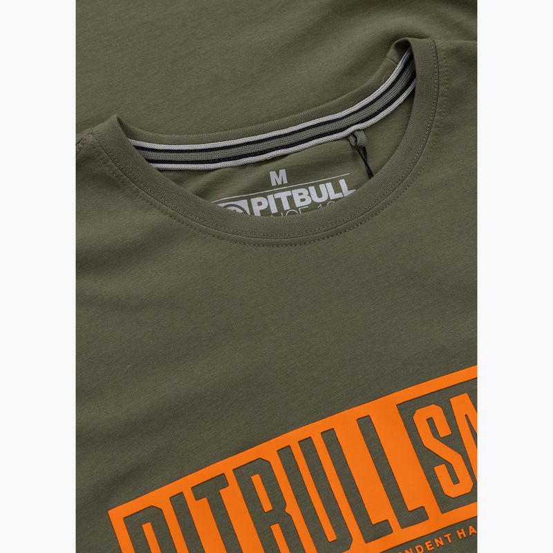 Vyriški marškinėliai Pitbull Eighty Nine Dog dark olive 2