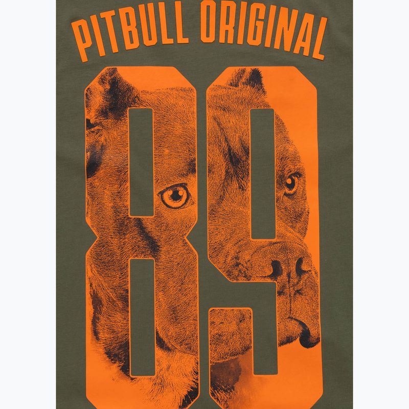 Vyriški marškinėliai Pitbull Eighty Nine Dog dark olive 4