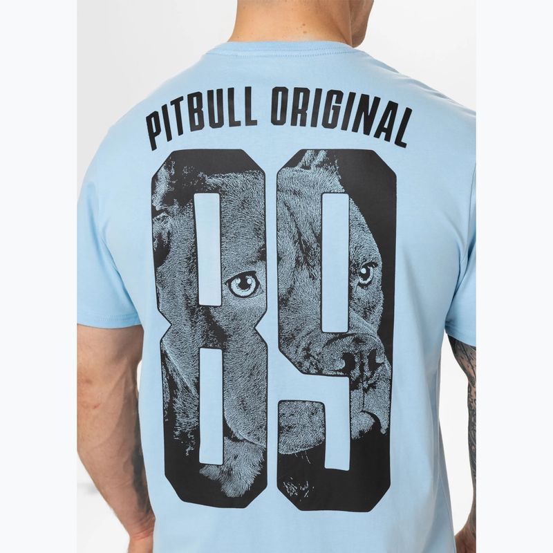Vyriški marškinėliai Pitbull Eighty Nine Dog light blue 4