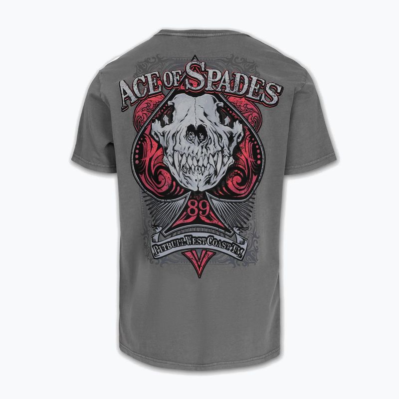 Vyriški marškinėliai Pitbull Ace Of Spades grey 5
