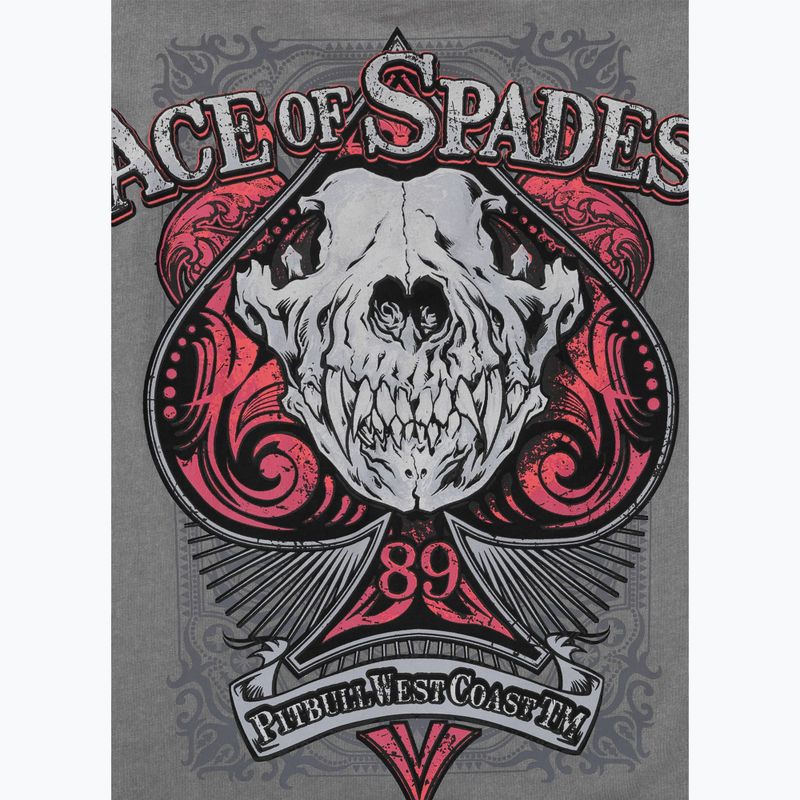 Vyriški marškinėliai Pitbull Ace Of Spades grey 8