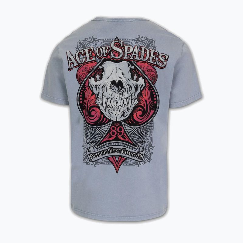 Vyriški marškinėliai Pitbull Ace Of Spades blue 5