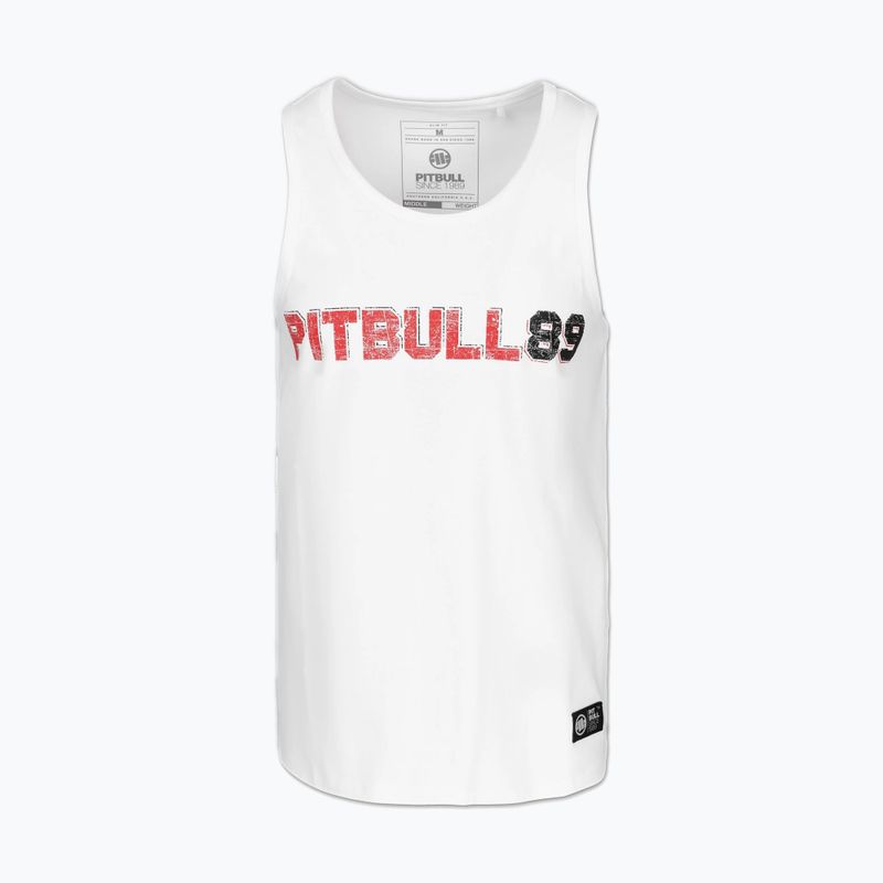 Vyriškas tank topas Pitbull Dog 89 white 7
