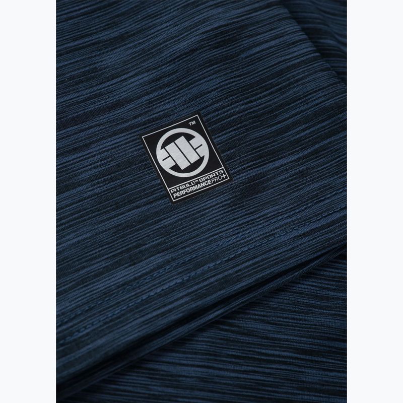 Vyriški marškinėliai Pitbull Small Logo Casual Sport navy melange 8