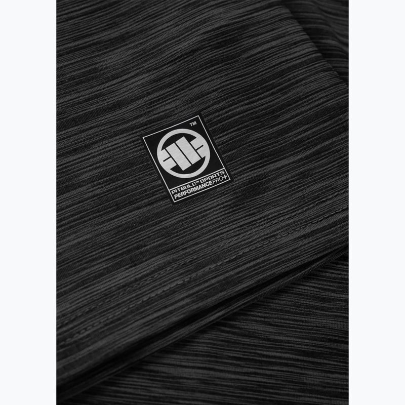 Vyriški marškinėliai Pitbull Small Logo Casual Sport black melange 8
