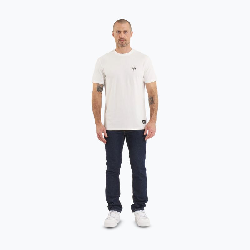 Vyriški marškinėliai Pitbull Small Logo off white 2