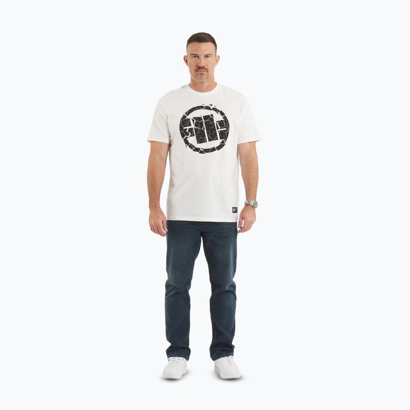 Vyriški marškinėliai Pitbull Scratch off white 2