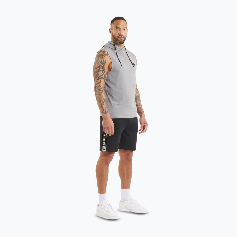 Vyriškas tank topas Pitbull Mercado Hilltop Hooded Sleeveless grey 2