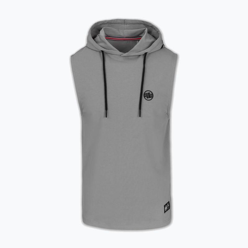 Vyriškas tank topas Pitbull Mercado Hilltop Hooded Sleeveless grey 7