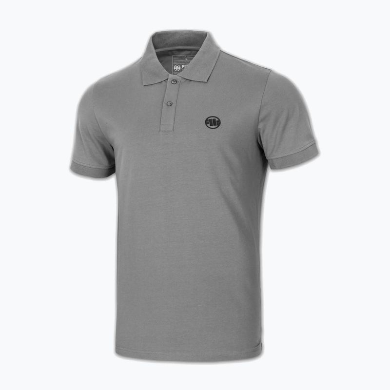 Vyriški polo marškinėliai Pitbull Polo Jersey Small Logo grey