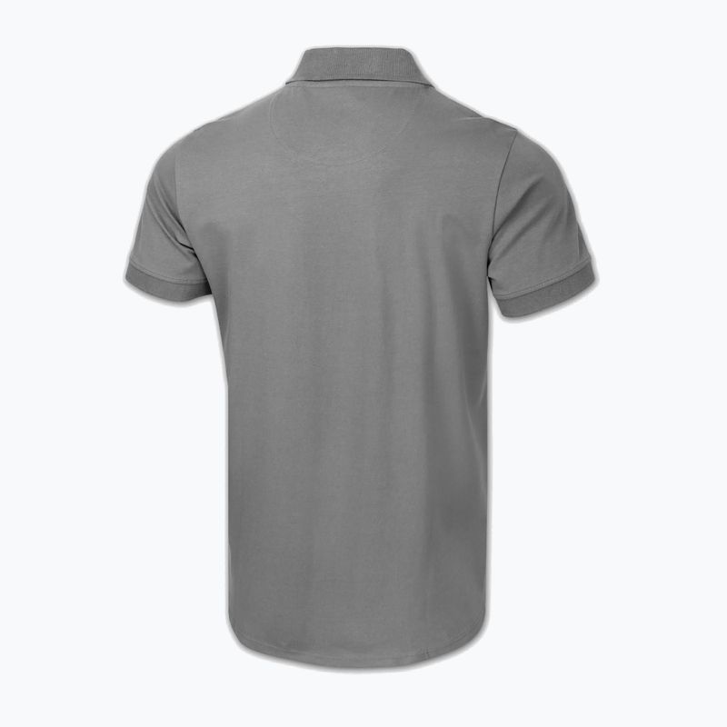 Vyriški polo marškinėliai Pitbull Polo Jersey Small Logo grey 2