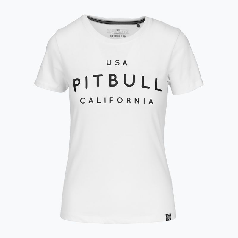 Moteriški marškinėliai Pitbull Usa Cal white