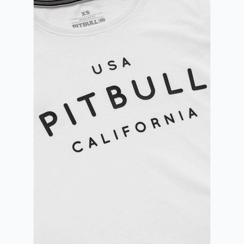 Moteriški marškinėliai Pitbull Usa Cal white 4