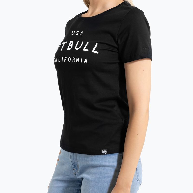 Moteriški marškinėliai Pitbull Usa Cal black 4