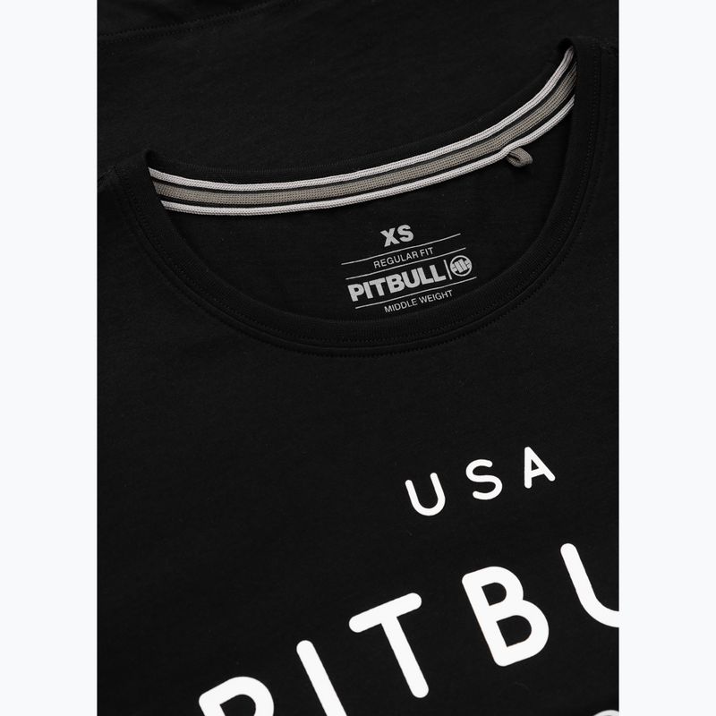 Moteriški marškinėliai Pitbull Usa Cal black 3